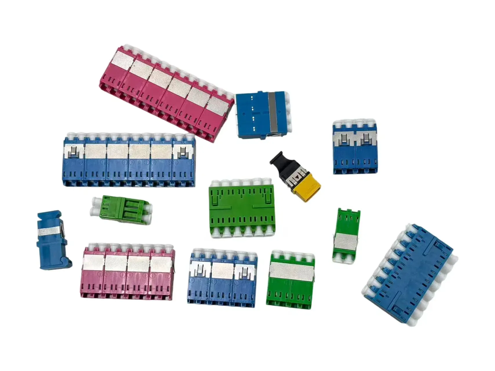 Кексин Центр Данных 8-Портовый Высокой Плотности См LC Оптический Адаптер 2