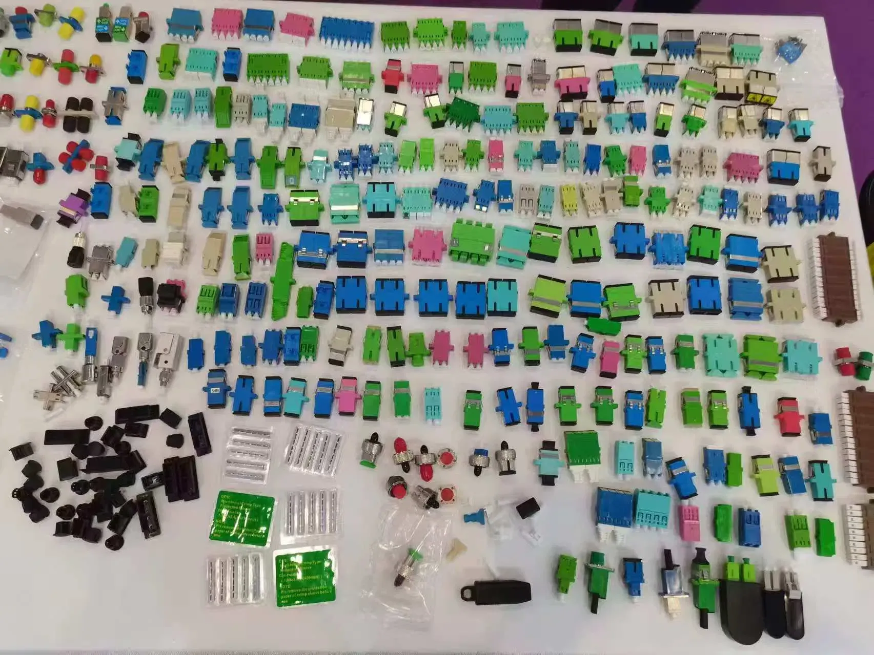 Кексин Центр Данных 8-Портовый Высокой Плотности См LC Оптический Адаптер 6