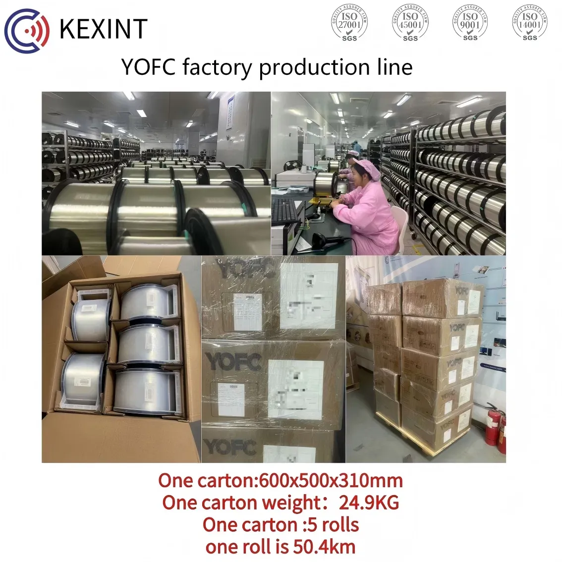 Кексинт Дрон 0.25мм G657A2 G657A1 G652D Одинарный Режим Мульти Режим Окраска Голый Кабель Цвет Стеклянное Оптическое Волокно 4