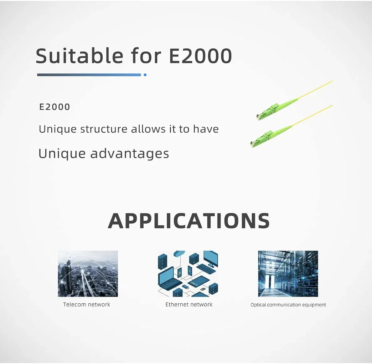 Оптический адаптер-купол E2000/APC - E2000/APC 6