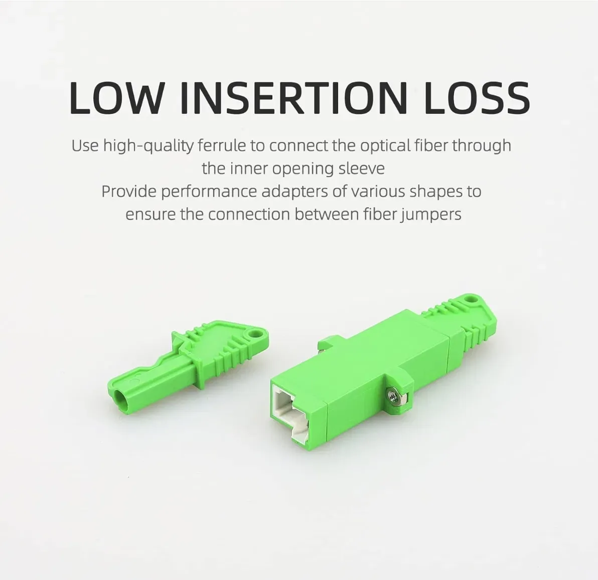 Оптический адаптер-купол E2000/APC - E2000/APC 3