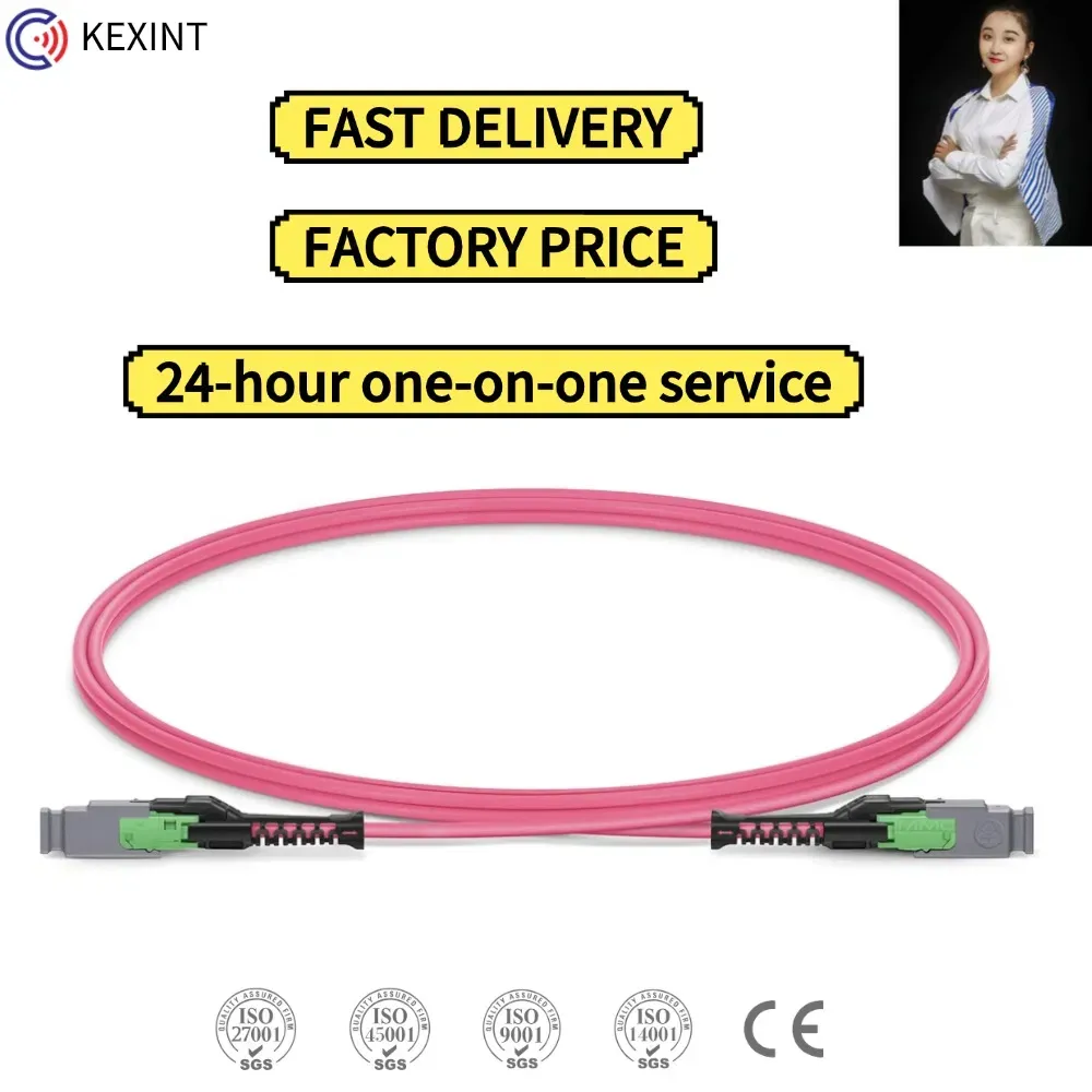 Кексин MMC-16 АПК к MMC-16 АПК 16 Волокна Om4 ММЦ Разъемный Кабель