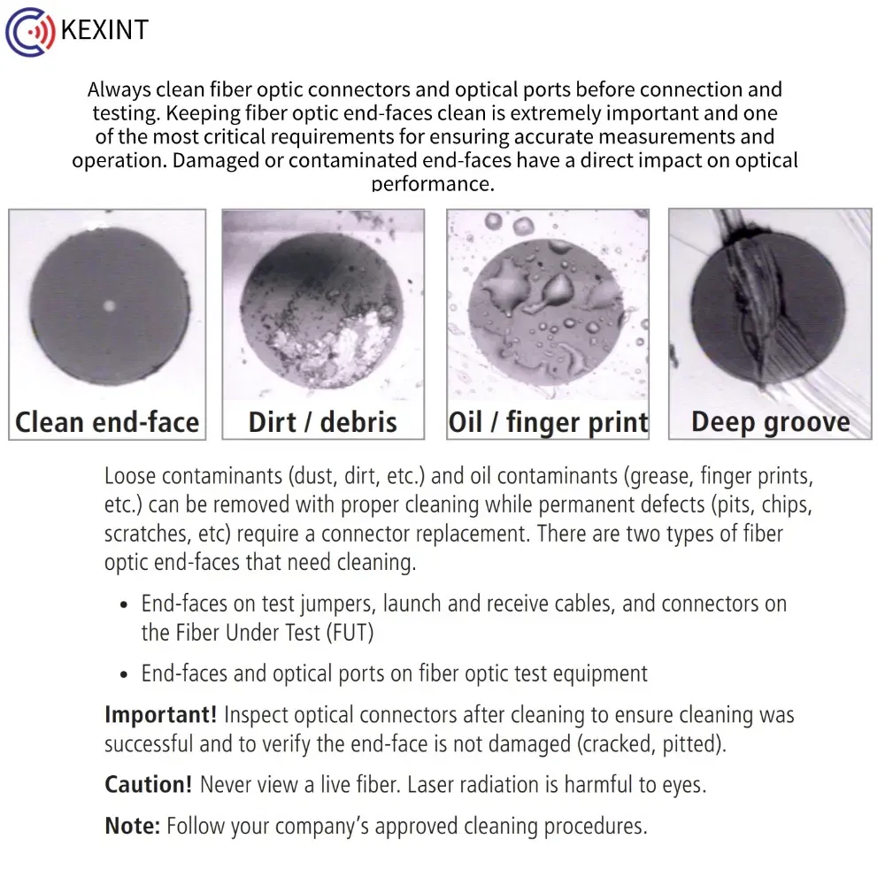 Кексинт MMC 24 Однонажатийный очиститель для волоконно-оптических кабелей 4