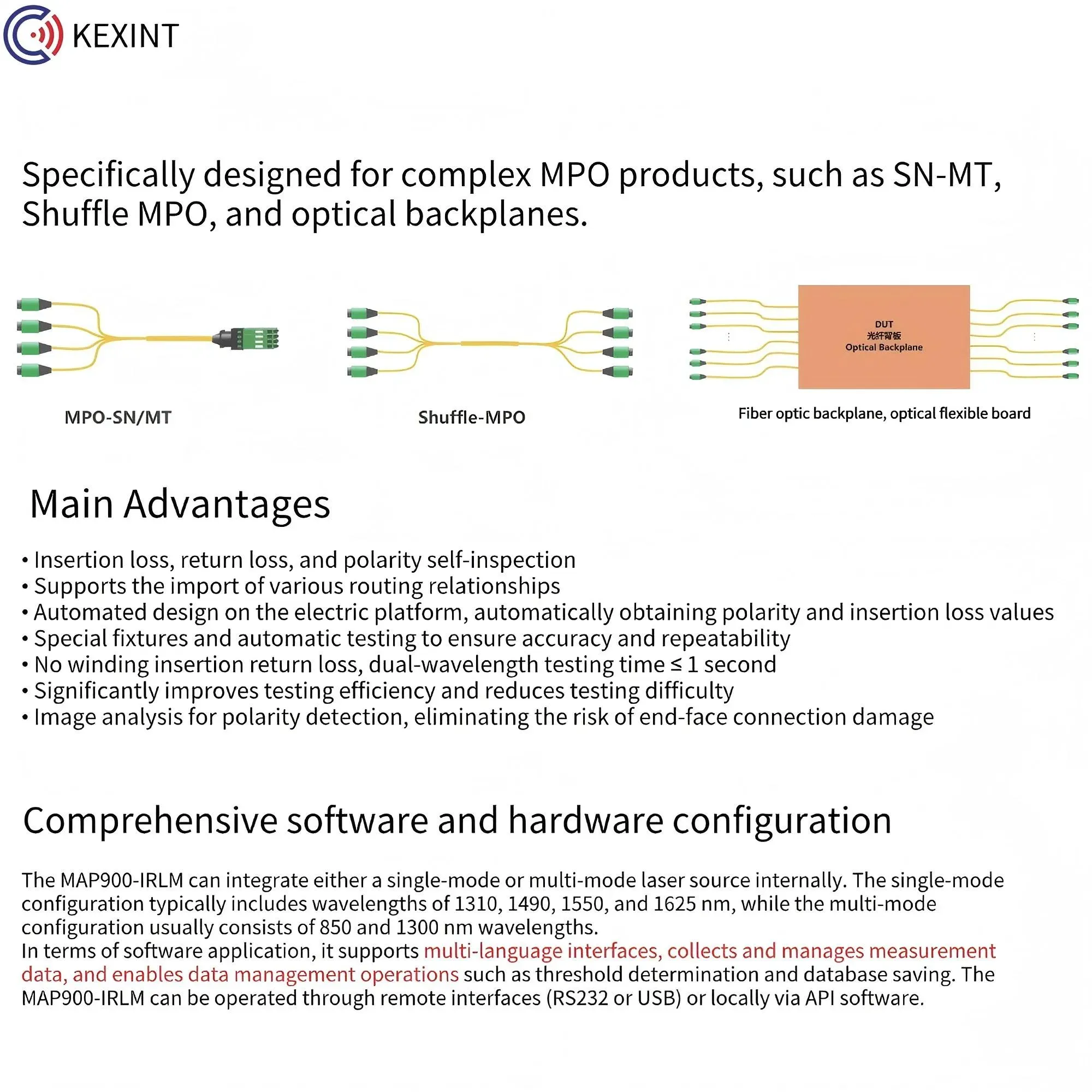 Оптическая Тестовая Система MPO SN-MT/Перемешивание 5