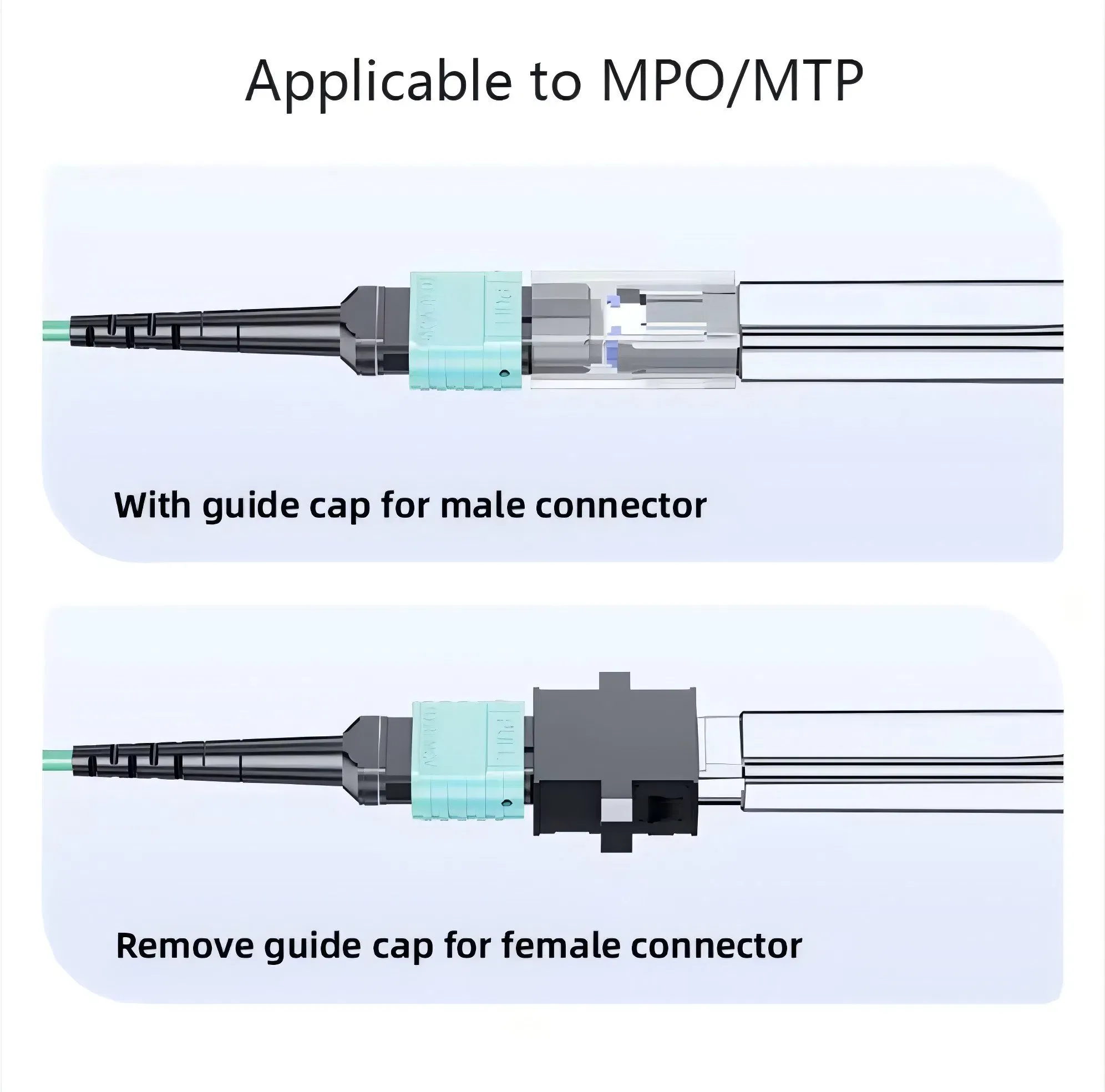 Кексин Один Тянущий Угловой Дизайн 12-Core 16-Core MTP Разъемы CLEP-MPO-W MPO Очиститель 5
