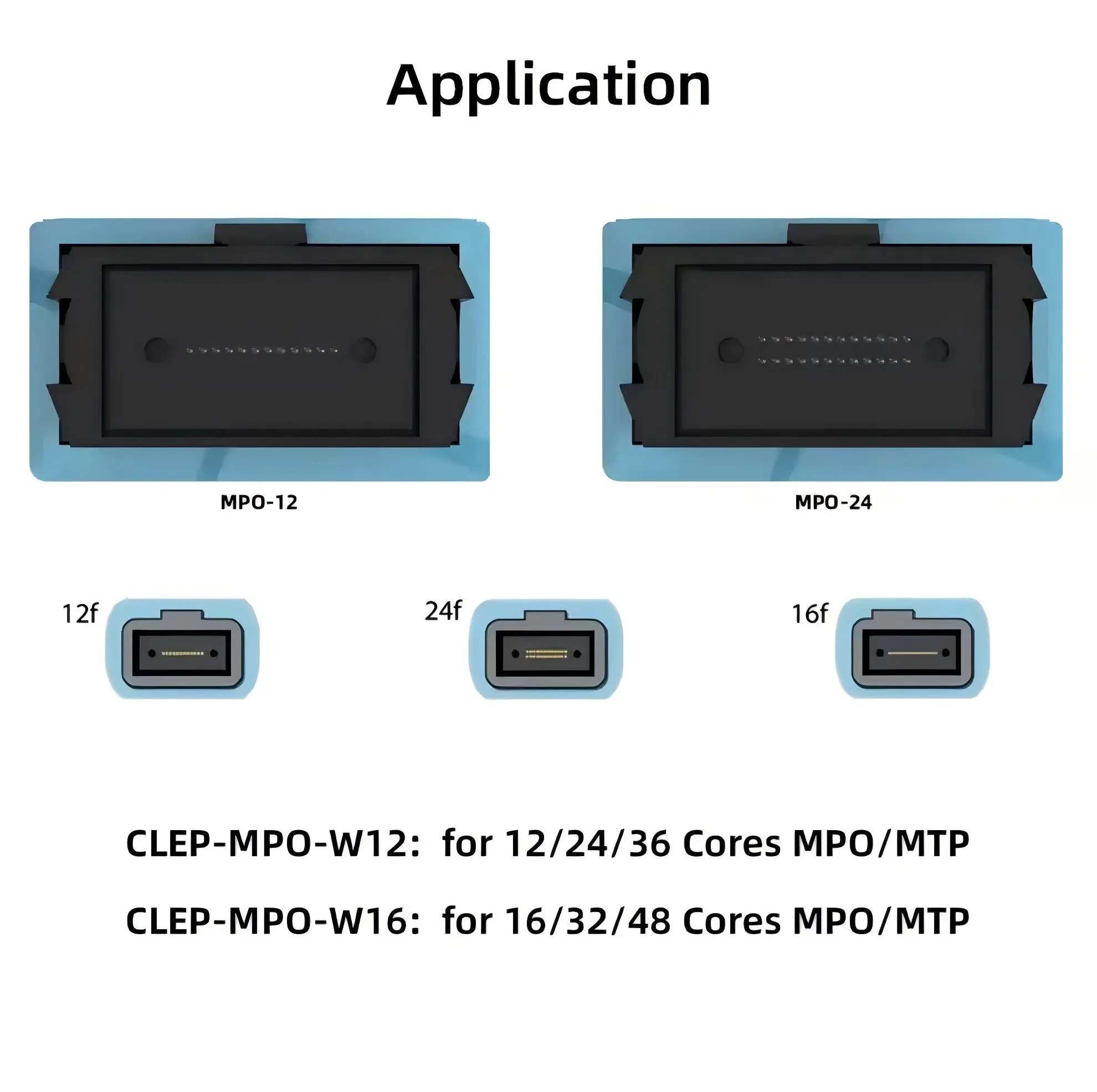 Кексин Один Тянущий Угловой Дизайн 12-Core 16-Core MTP Разъемы CLEP-MPO-W MPO Очиститель 4