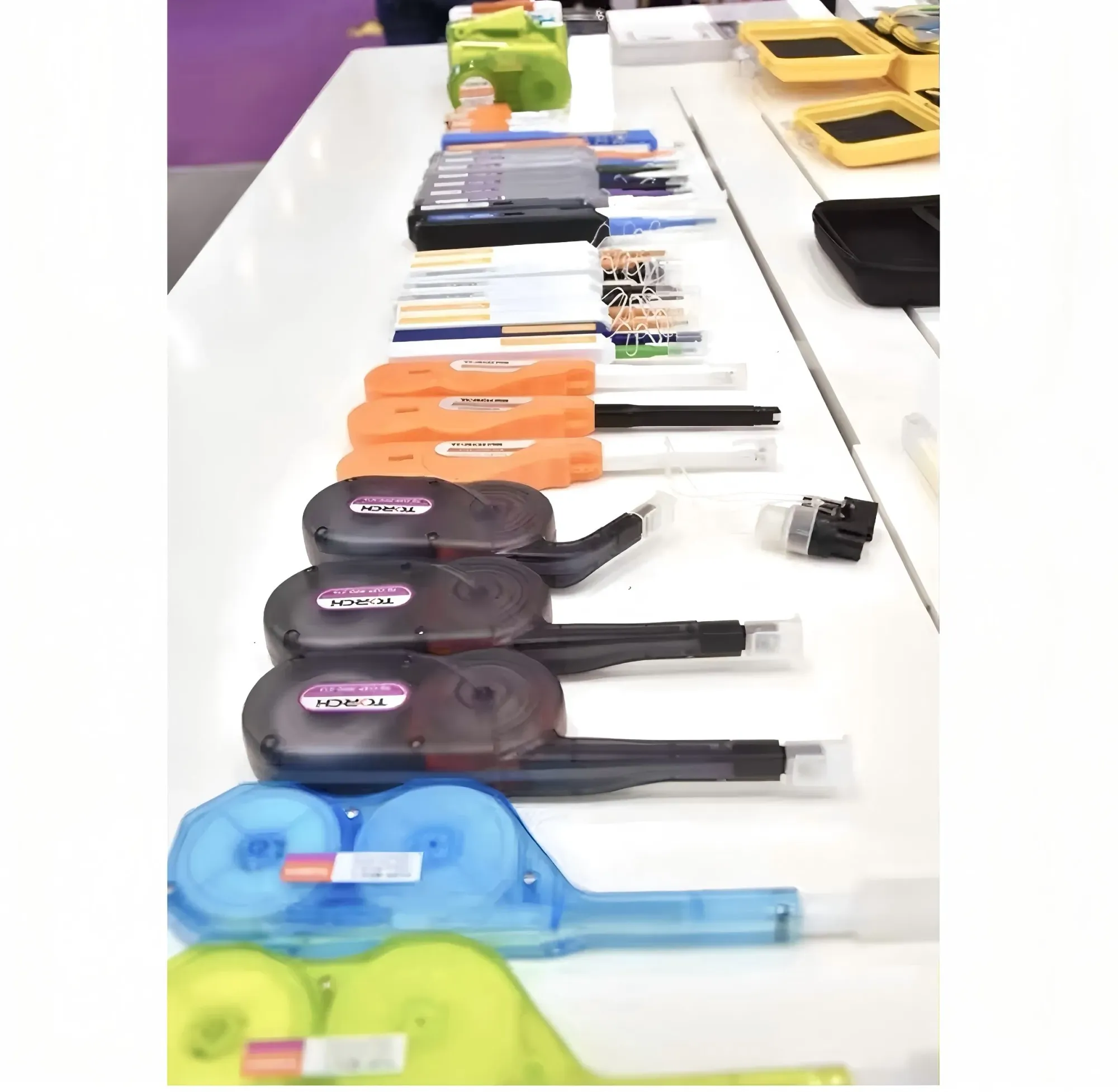 Кексин Один Тянущий Угловой Дизайн 12-Core 16-Core MTP Разъемы CLEP-MPO-W MPO Очиститель 6