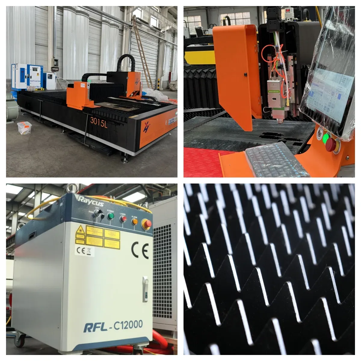 Профессиональная машина лазерной резки большого формата для металла