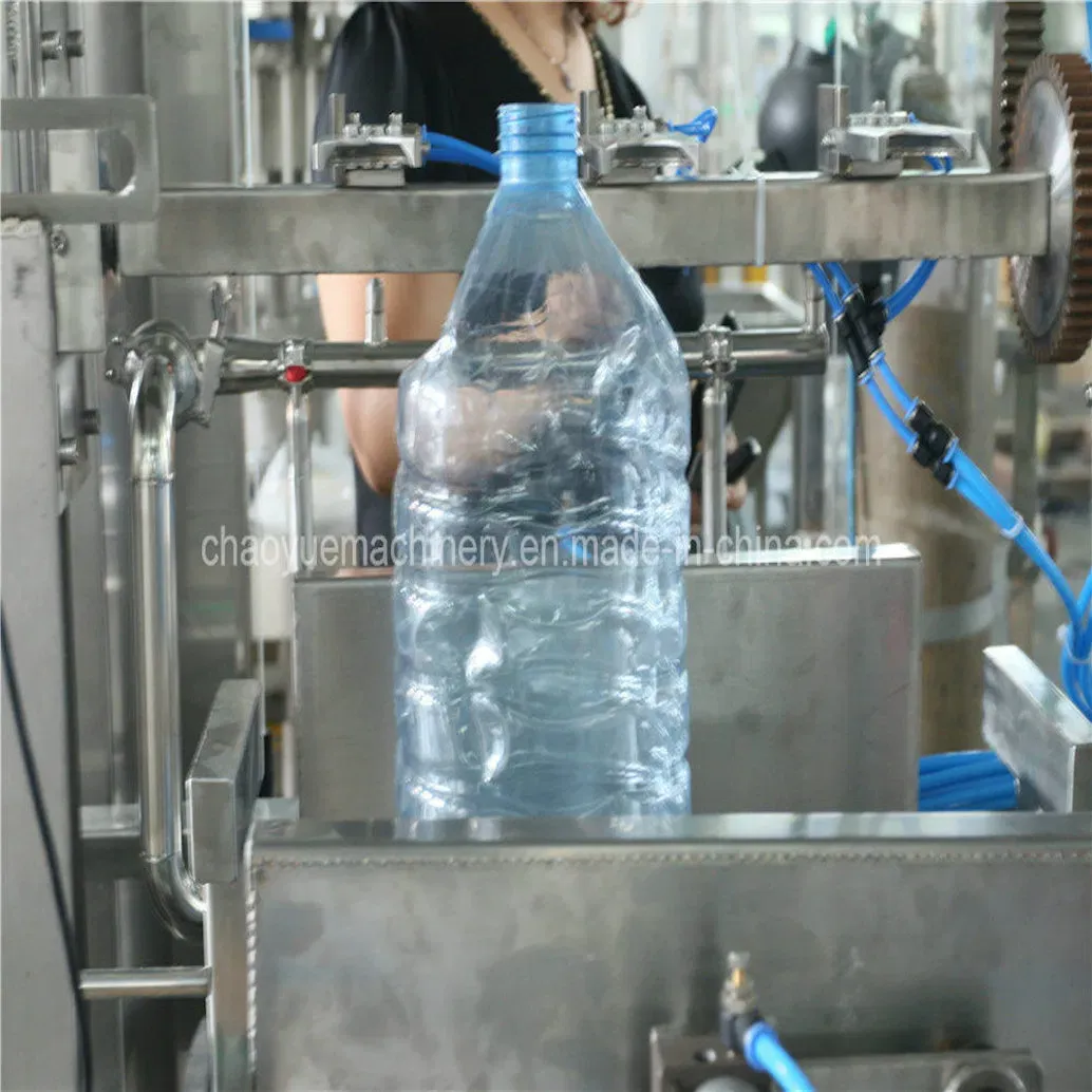 Большая бутылка Оборудование для розлива 5L Машина для розлива и укупорки воды 3