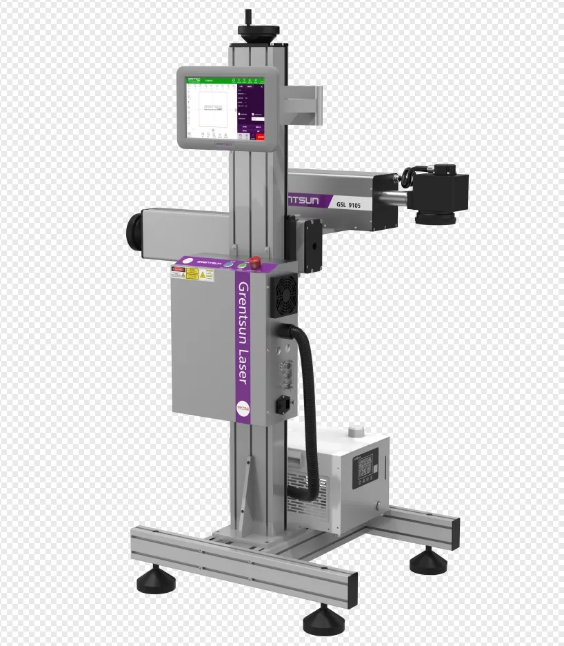 УФ лазерный маркировочный станок GSL9105 для упаковочной линии 2