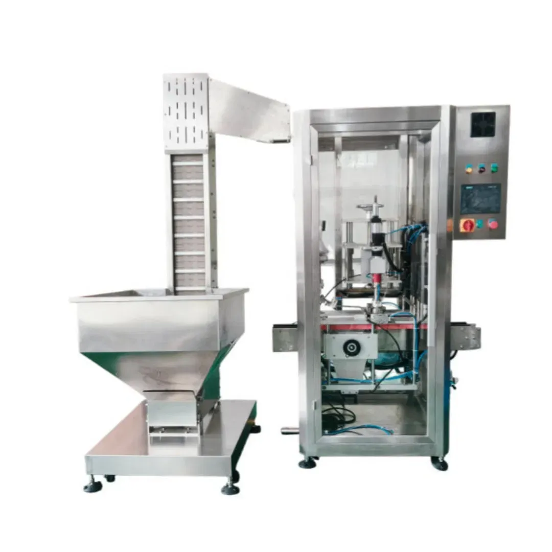 Автоматическая система укупорки для пластиковых бутылок 6