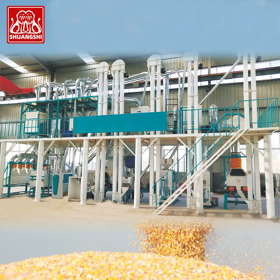 Мукомольная мельница SSM-50TPD для помола кукурузы