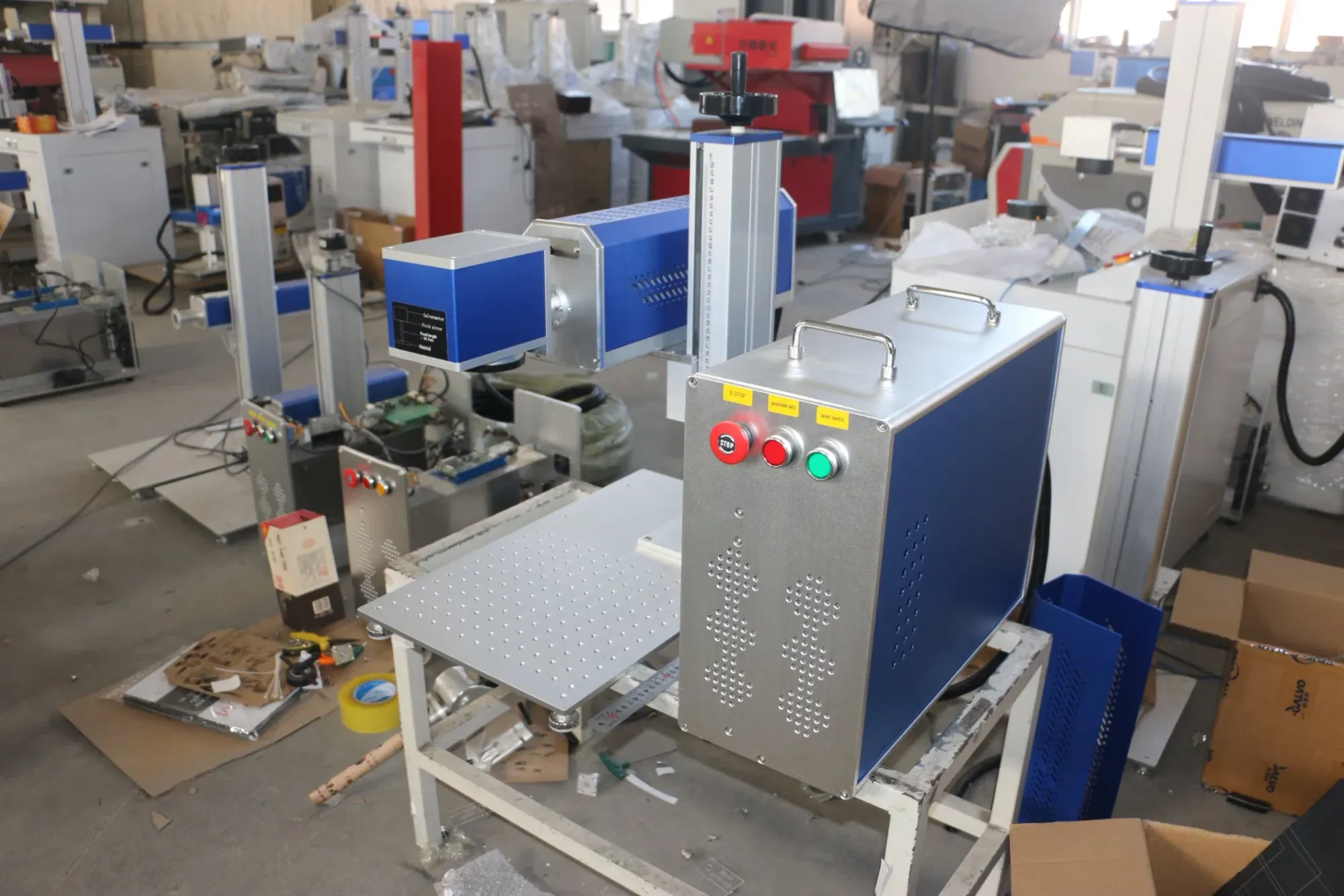 Профессиональный лазерный маркер CO2 30W-60W с Гальво-сканером RC2808 6