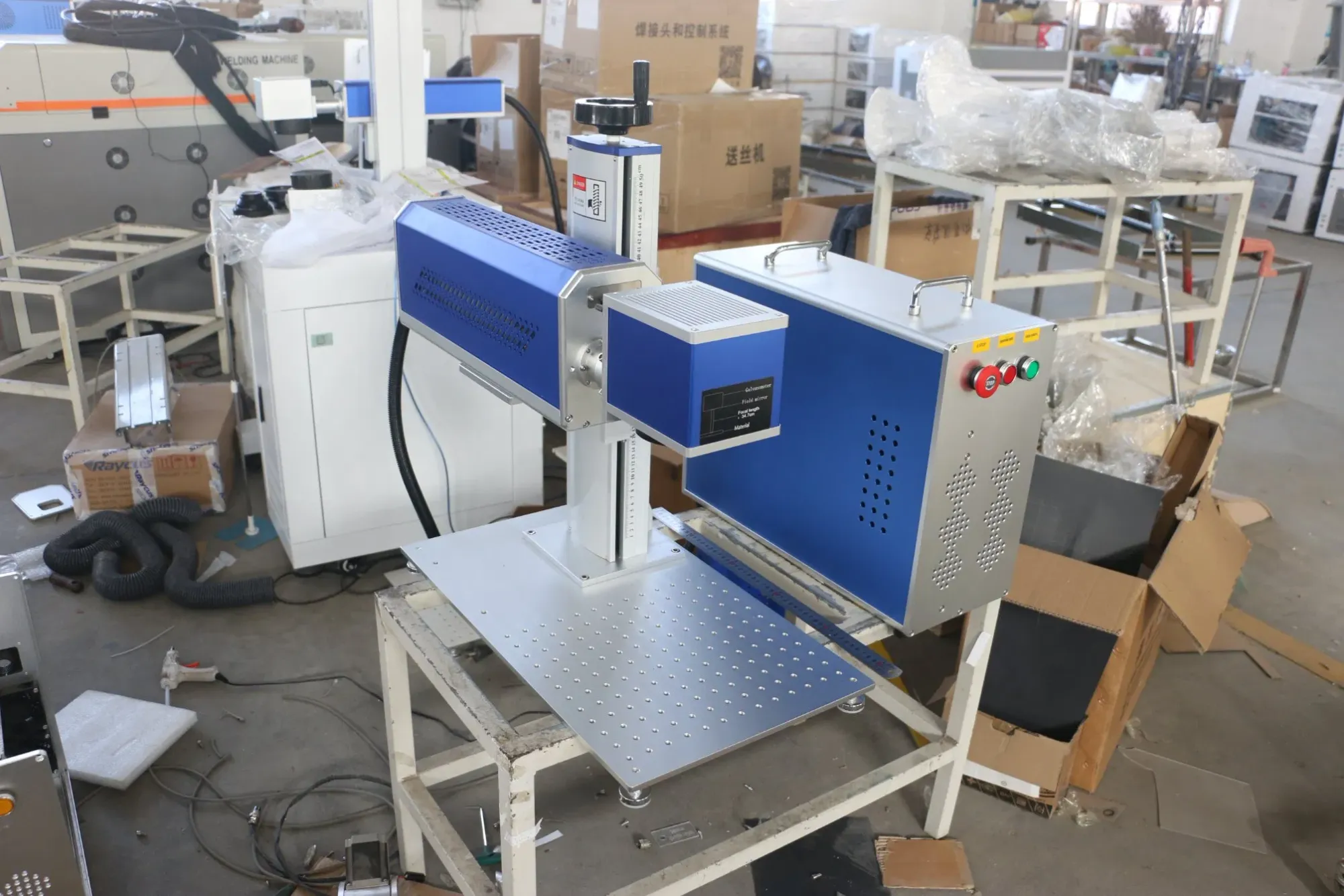 Профессиональный лазерный маркер CO2 30W-60W с Гальво-сканером RC2808 2