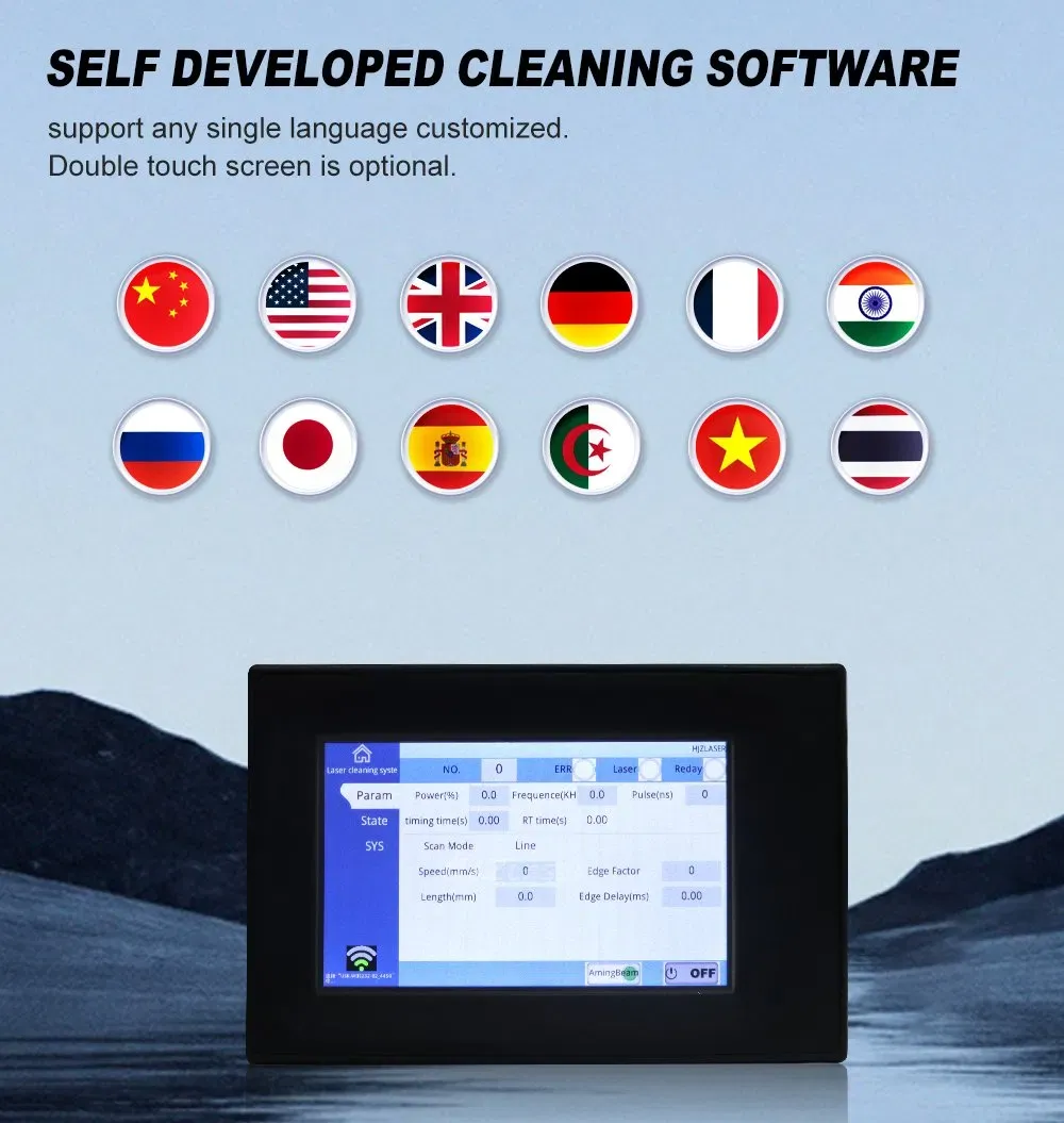 Профессиональный лазерный очиститель поверхности 5