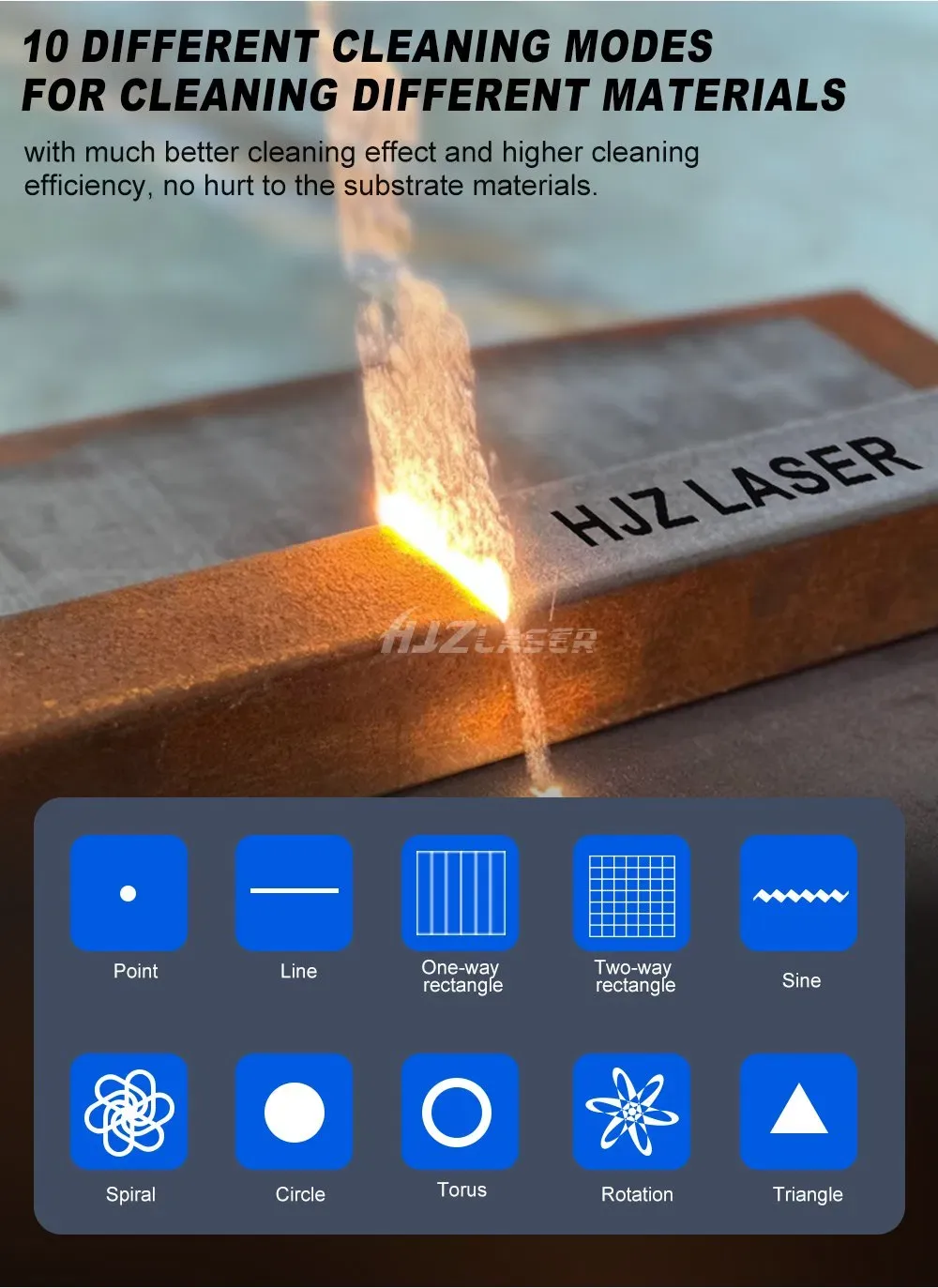 Профессиональный лазерный очиститель поверхности 2