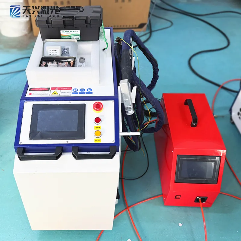 Профессиональная машина для лазерной очистки металлических поверхностей 3
