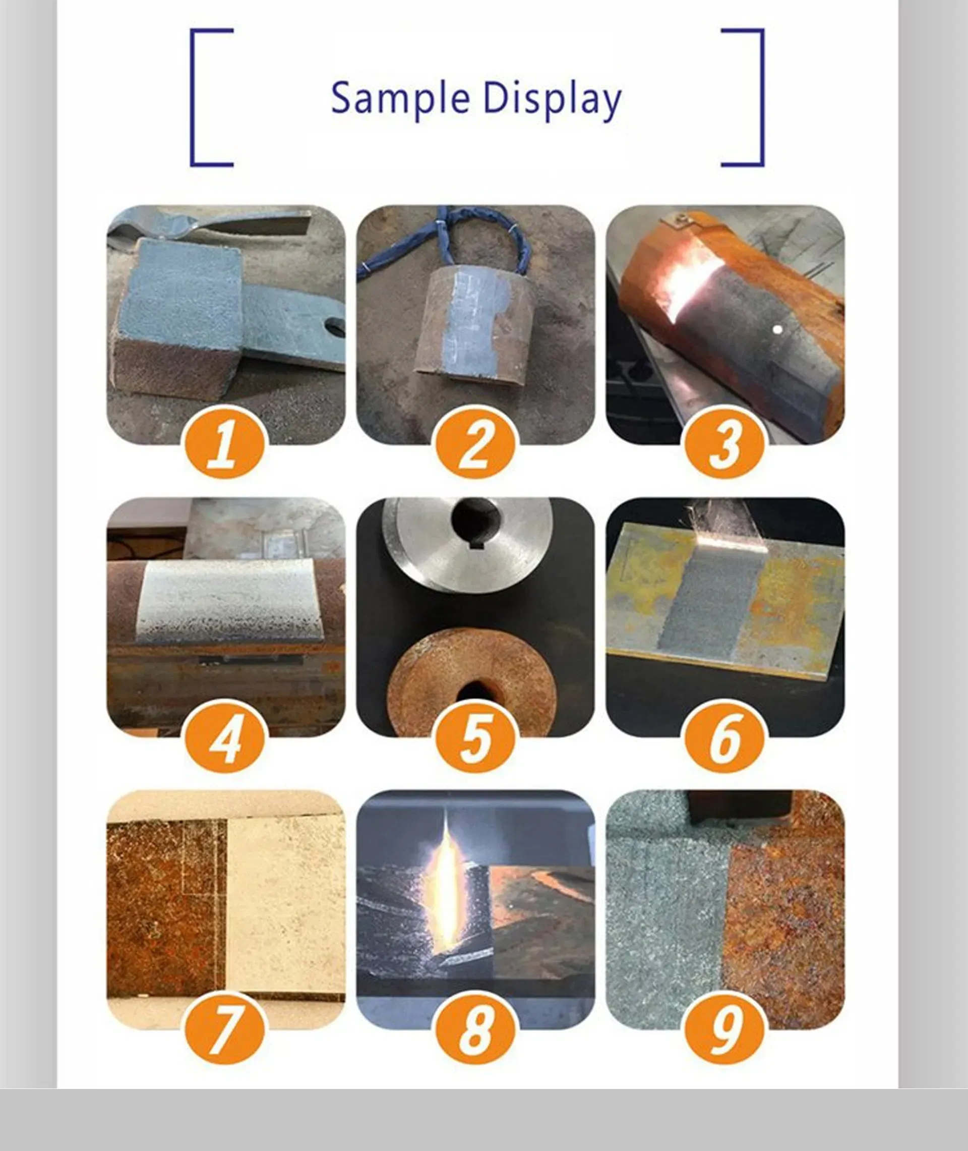 Профессиональная машина для лазерной очистки металлических поверхностей 6