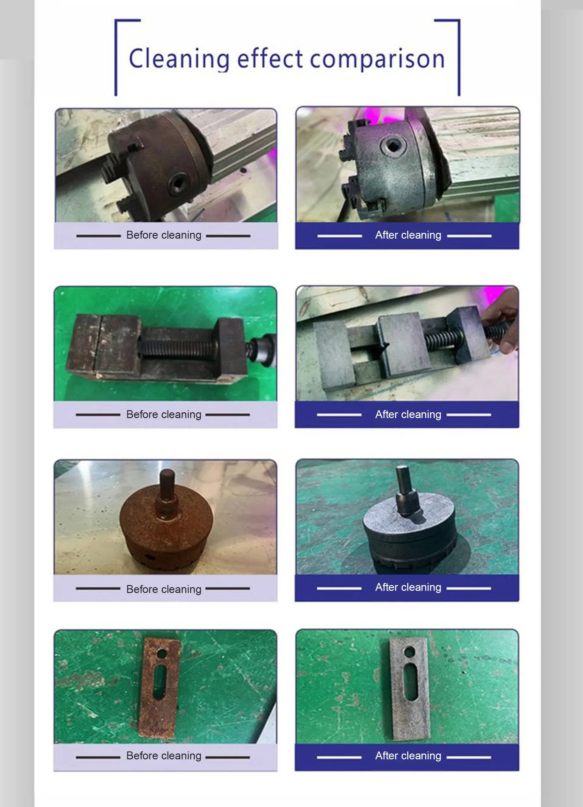 Профессиональная машина для лазерной очистки металлических поверхностей 5