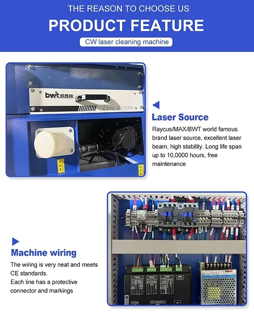 Профессиональный лазерный очиститель ржавчины 3