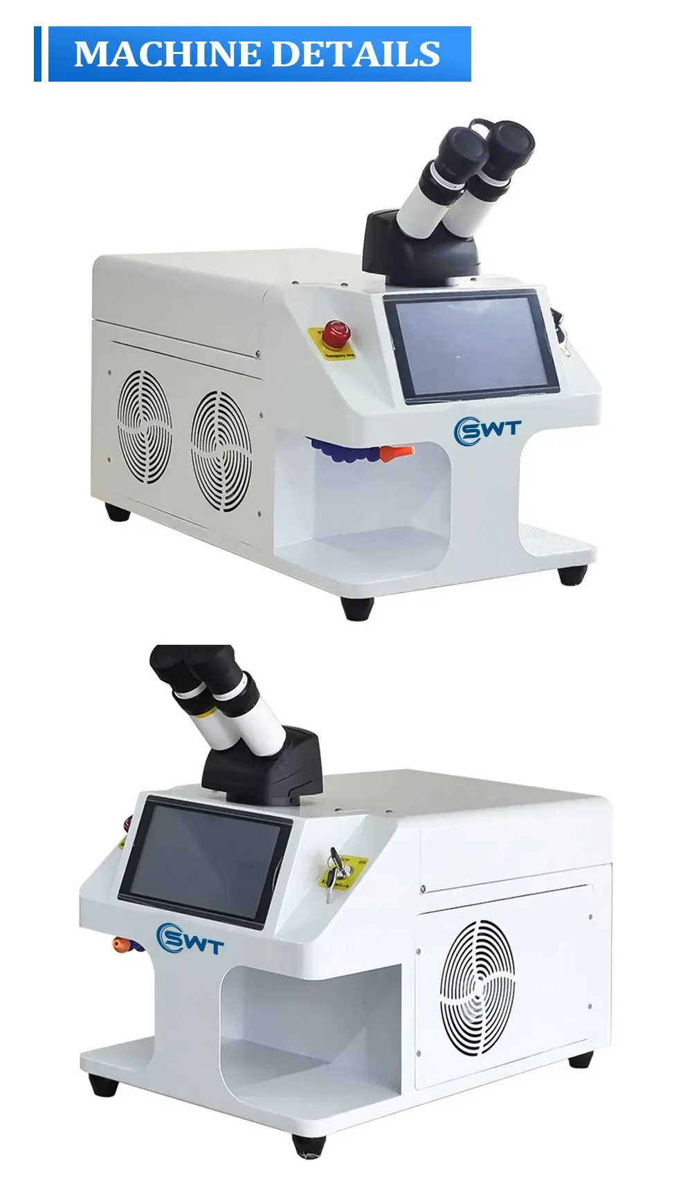 Лазерная паяльная машина 200W для ювелирных изделий