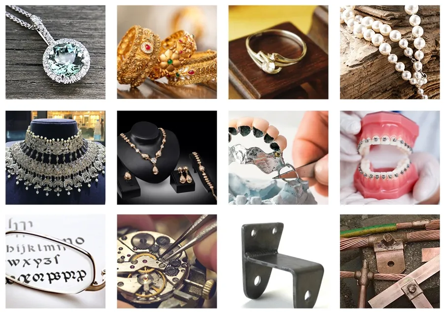 Лазерная паяльная машина 200W для ювелирных изделий 6