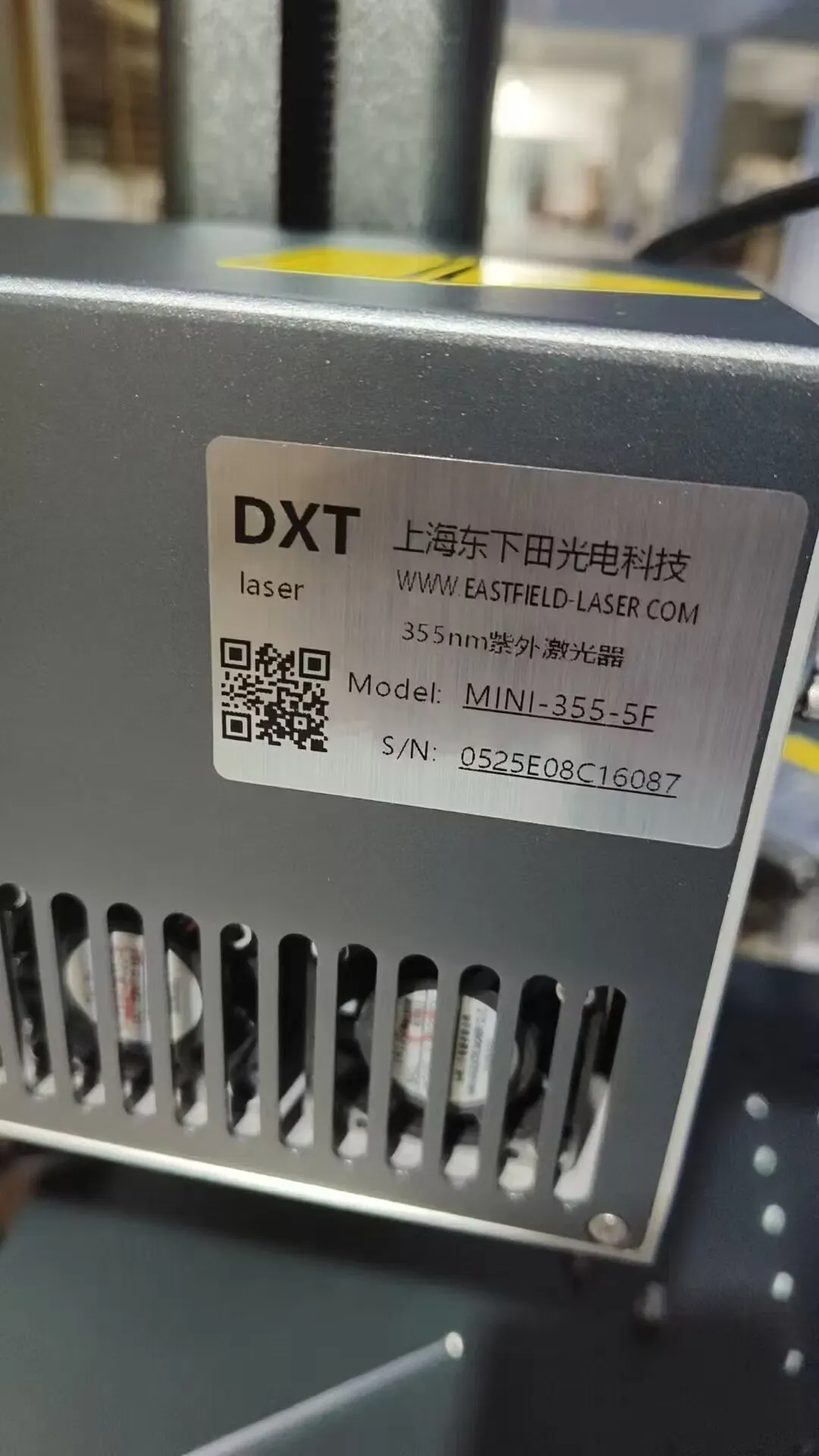 Легкий мини УФ волоконный лазер 5W УФ маркер для лазерной маркировки 4