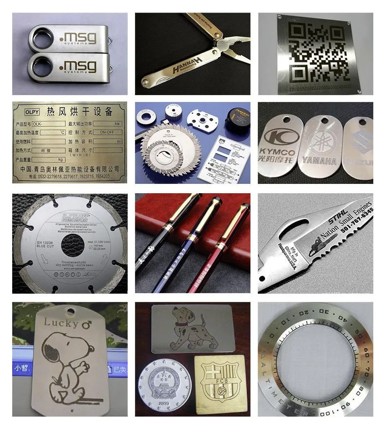 Профессиональный лазерный маркировочный станок для металла XH-P-20W 5