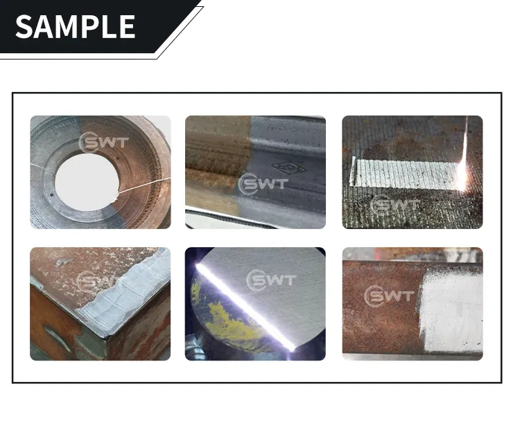 Лазерная очистка Машина SWT-QX с импульсным лазером 100W-300W 6