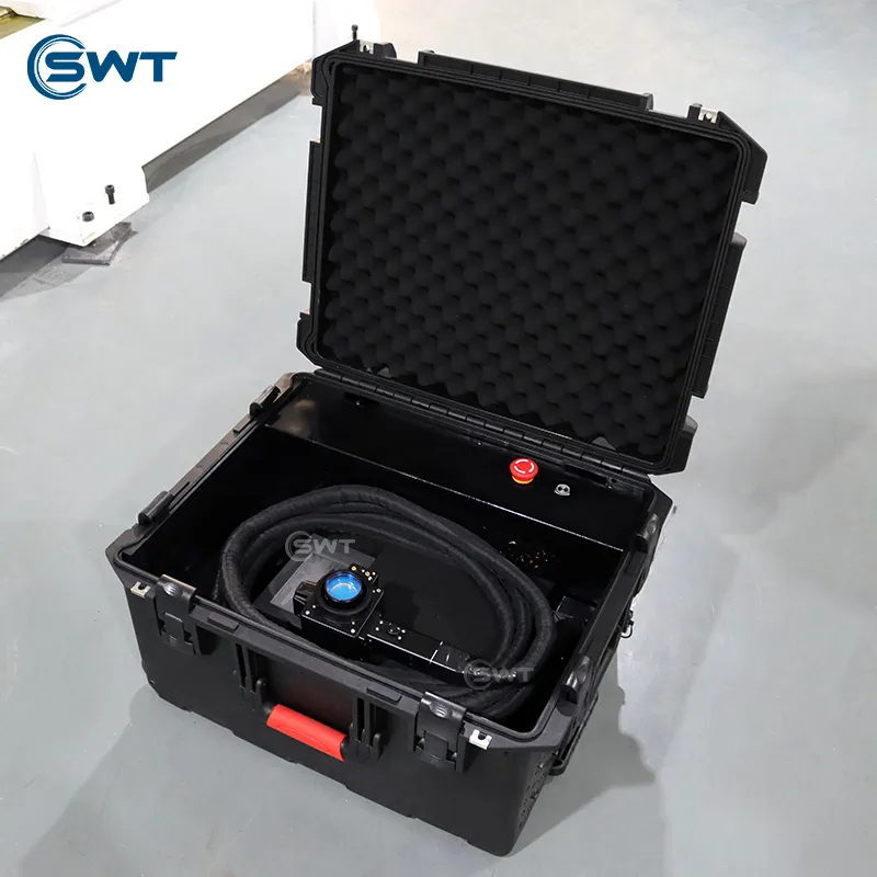 Лазерная очистка Машина SWT-QX с импульсным лазером 100W-300W 3
