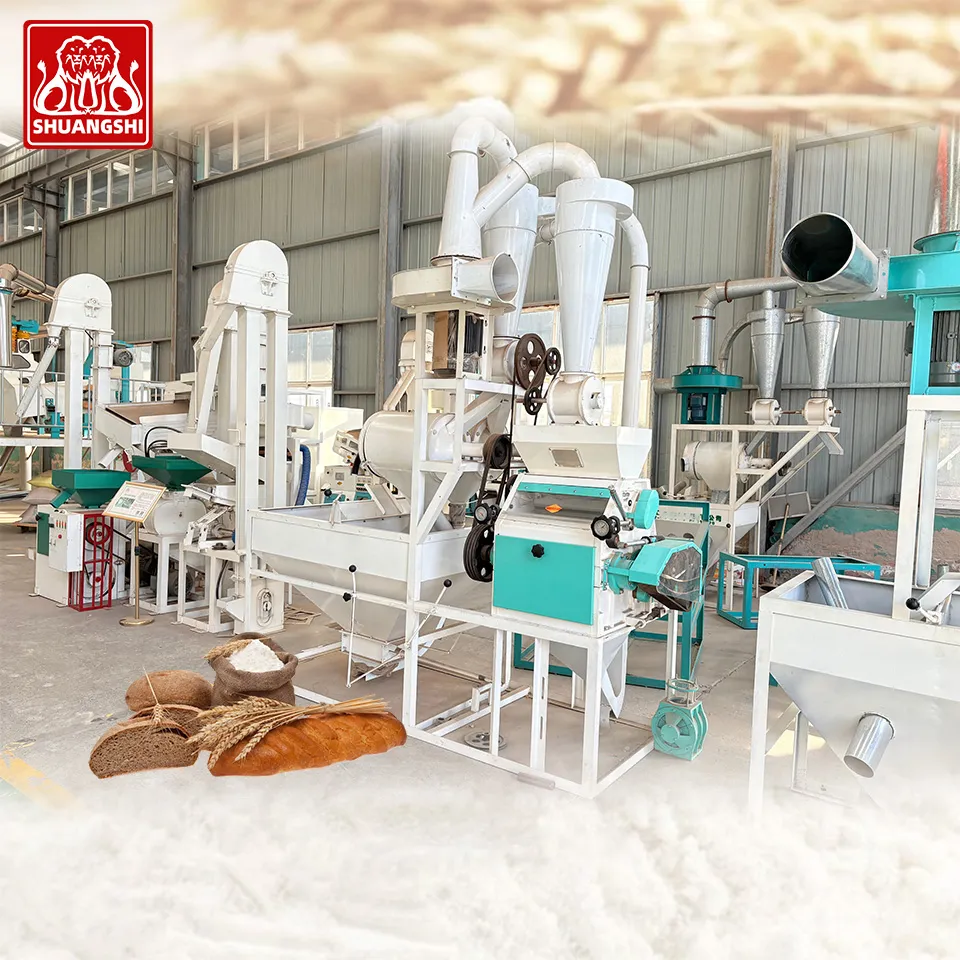 Профессиональная мукомольная мельница для переработки пшеничной муки