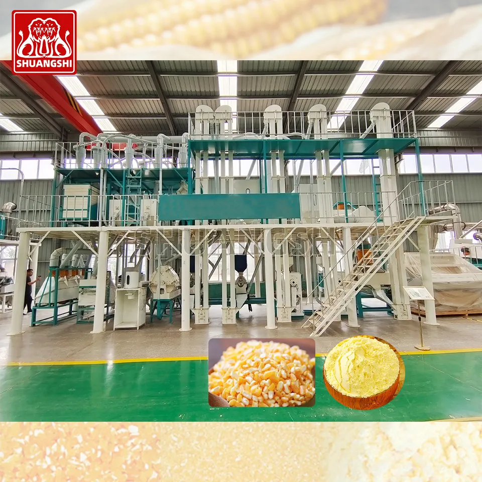 Завод по переработке кукурузной муки SSM-30TPD