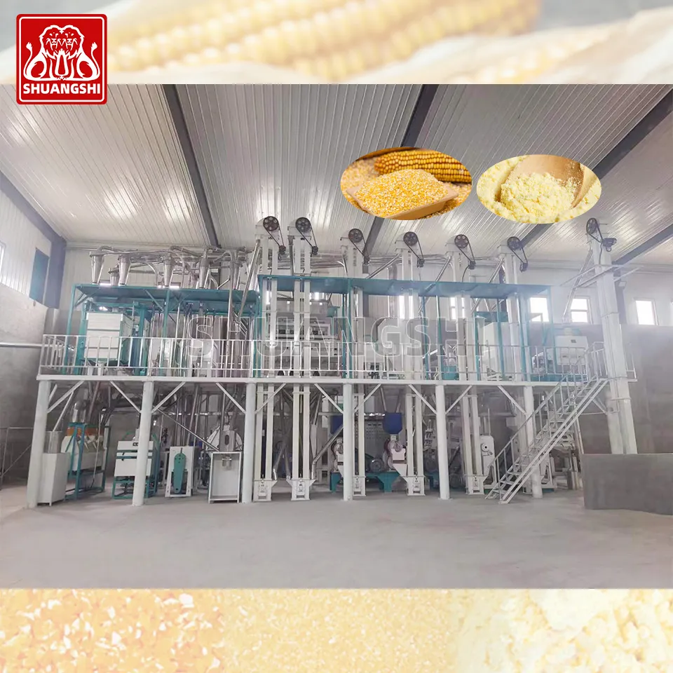 Завод по переработке кукурузной муки SSM-30TPD 2
