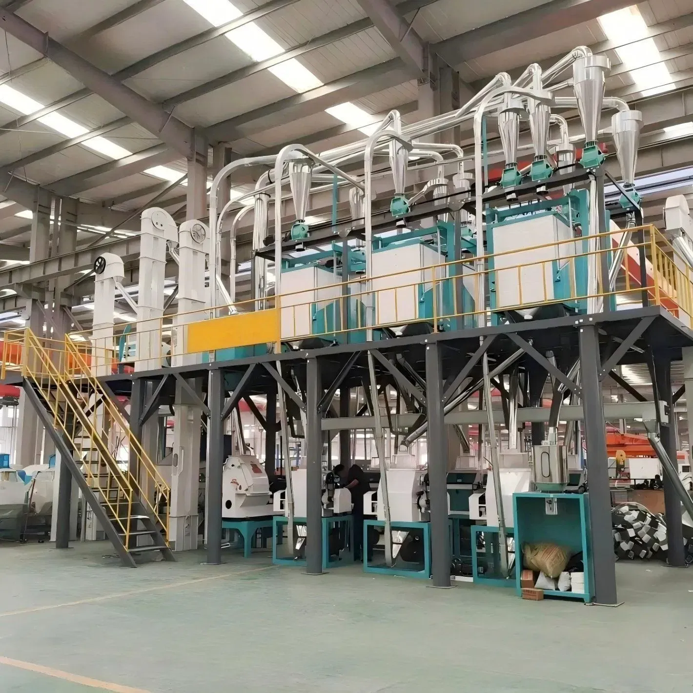 Профессиональная машина для переработки кукурузной муки