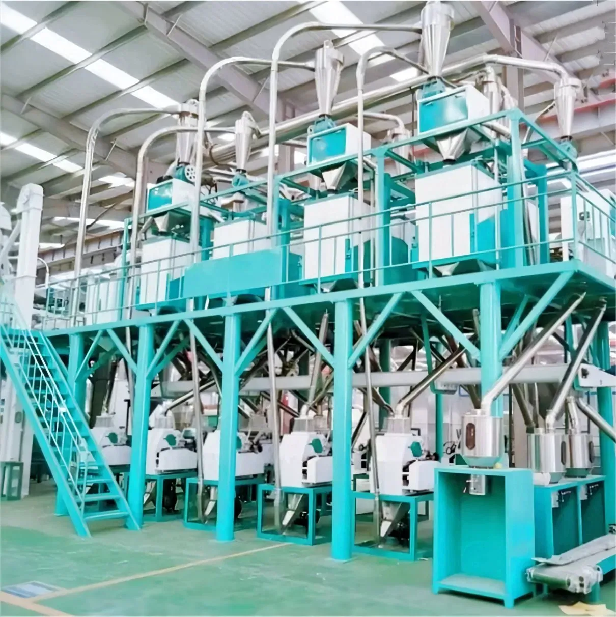 Профессиональная машина для переработки кукурузной муки 5