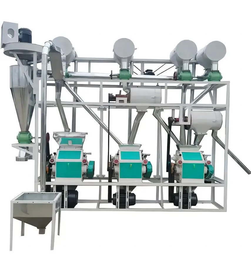 Мукомольная Мельница для помола кукурузной муки 2