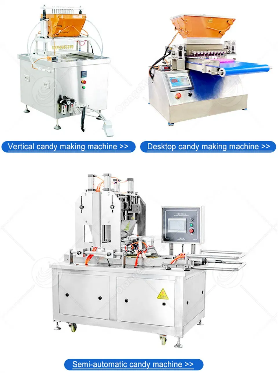 Автоматическая машина для производства конфет в форме медвежат 4