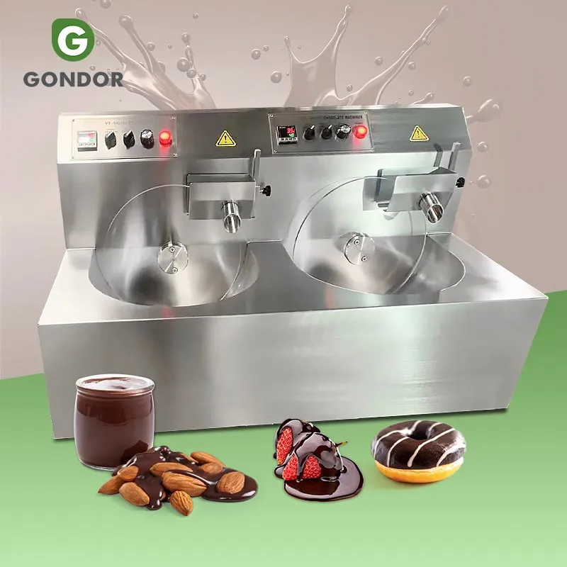 Автоматический шоколадный станок для плавления и обливания