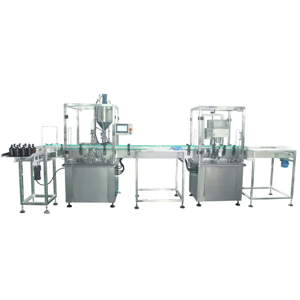 Автоматическая машина для заполнения, укупорки и маркировки бутылок различного объема 6