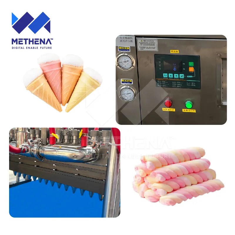 Автоматическая машина для производства маршмеллоу и сахарной ваты 6