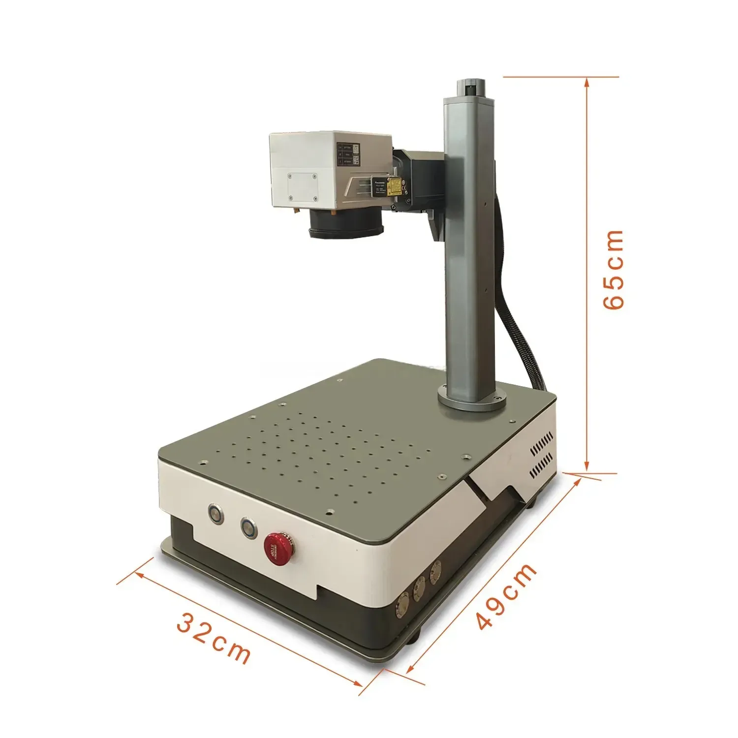 Профессиональный лазерный маркировочный станок для металлических изделий