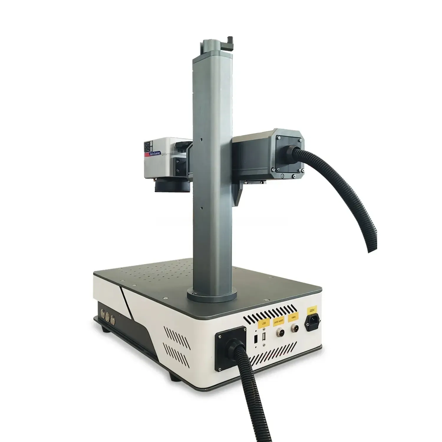 Профессиональный лазерный маркировочный станок для металлических изделий 6