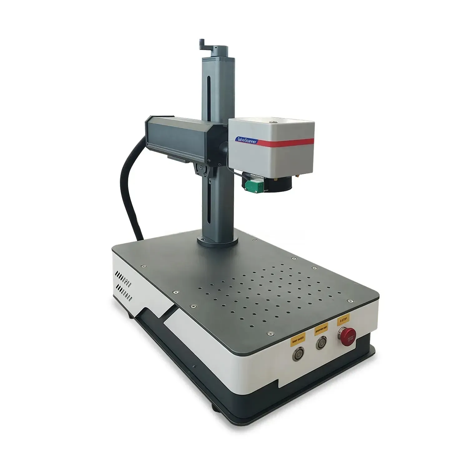 Профессиональный лазерный маркировочный станок для металлических изделий 5