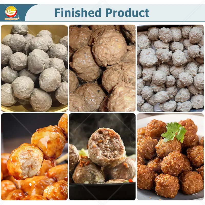 Профессиональная машина для изготовления мясных шариков 5