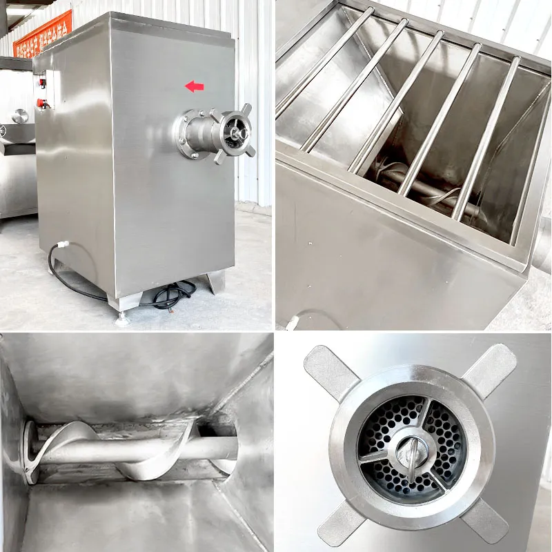 Промышленная электрическая мясорубка из нержавеющей стали 6