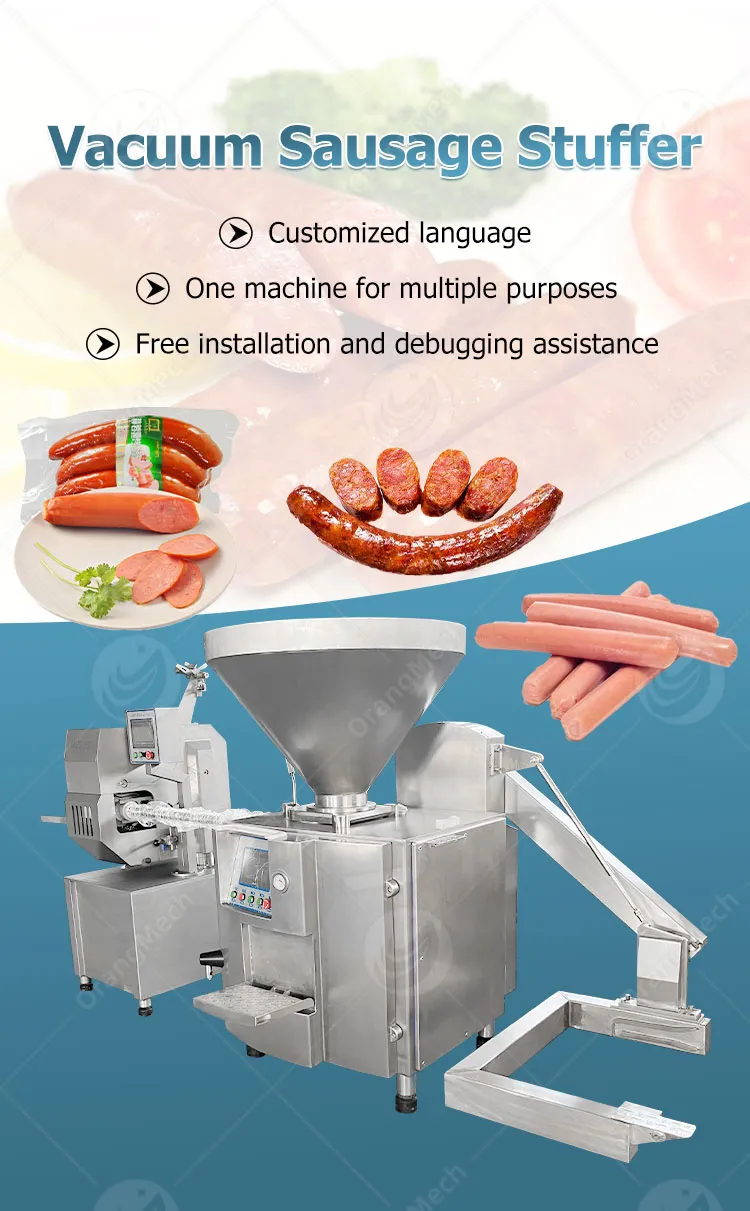 Профессиональный вакуумный дозатор для наполнения колбас 2