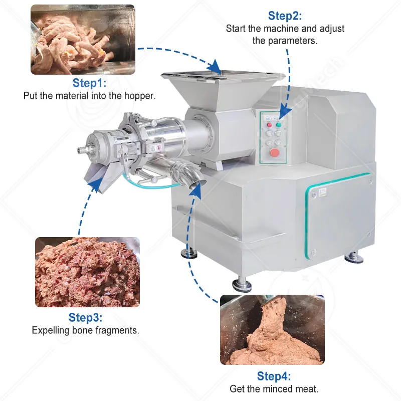 Машина для отделения мяса от костей 3