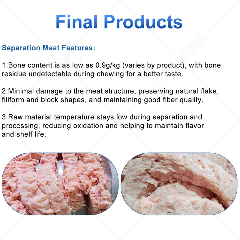 Машина для отделения мяса от костей 5