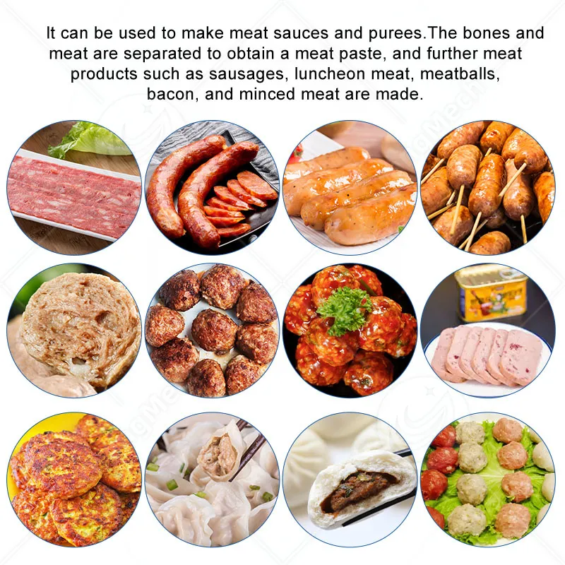 Машина для отделения мяса от костей 6