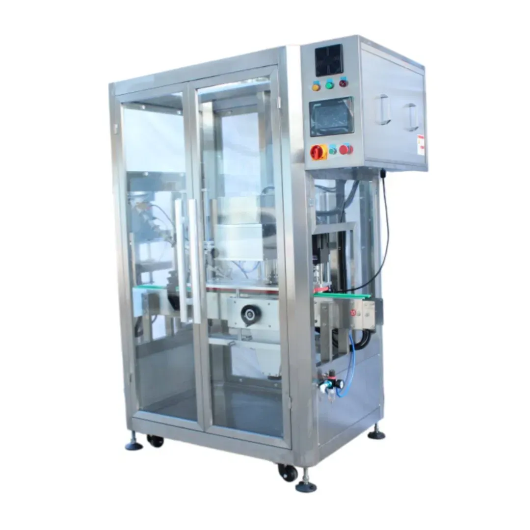 Автоматическая ротационная машина для закручивания пластиковых крышек бутылок в медицинской химической промышленности